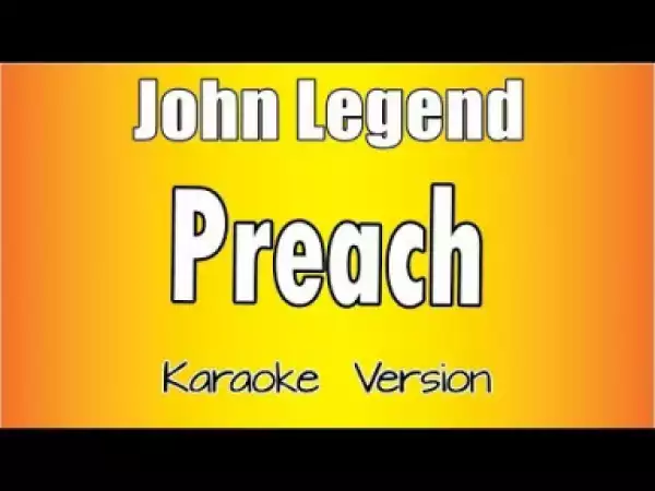 Instrumental: John Legend - Preach